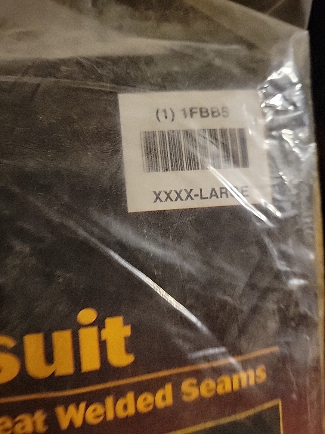 NEW OLD STOCK! CONDOR 4X-LARGE PVC 3-PIECE RAIN-SUIT