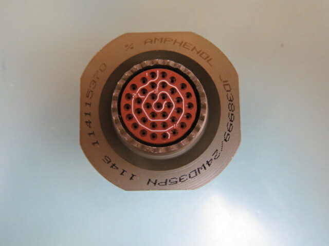 AMPHENOL D38999/24WD35PN Qty of 1 per Lot 37 Position Circular Connector Recept