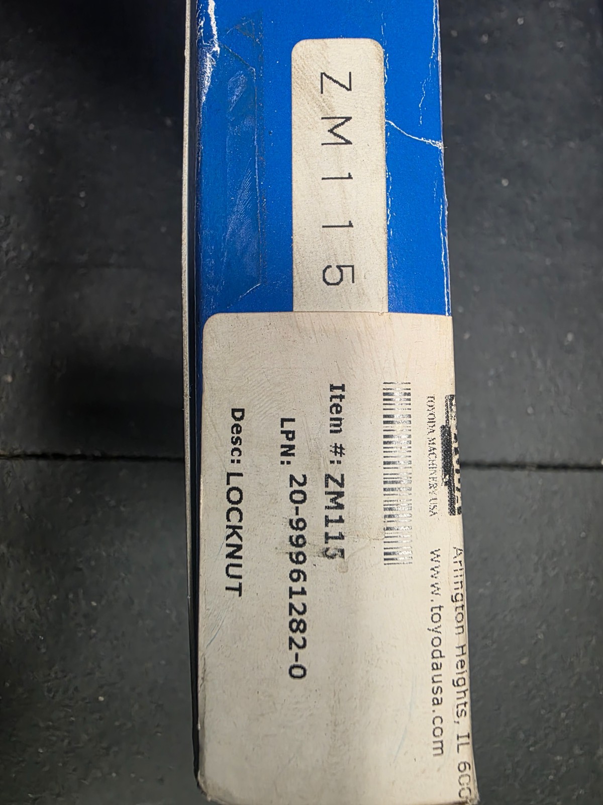 ZM115 Precision Locknut M115x2 150mm OD 22mm H Bearing Spindle Nut