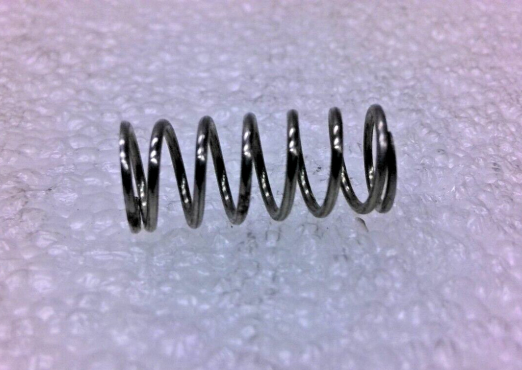 WESTROCK MILL SOLENOID VALVE SPRING 217322 CORROSION RESISTANT STEEL