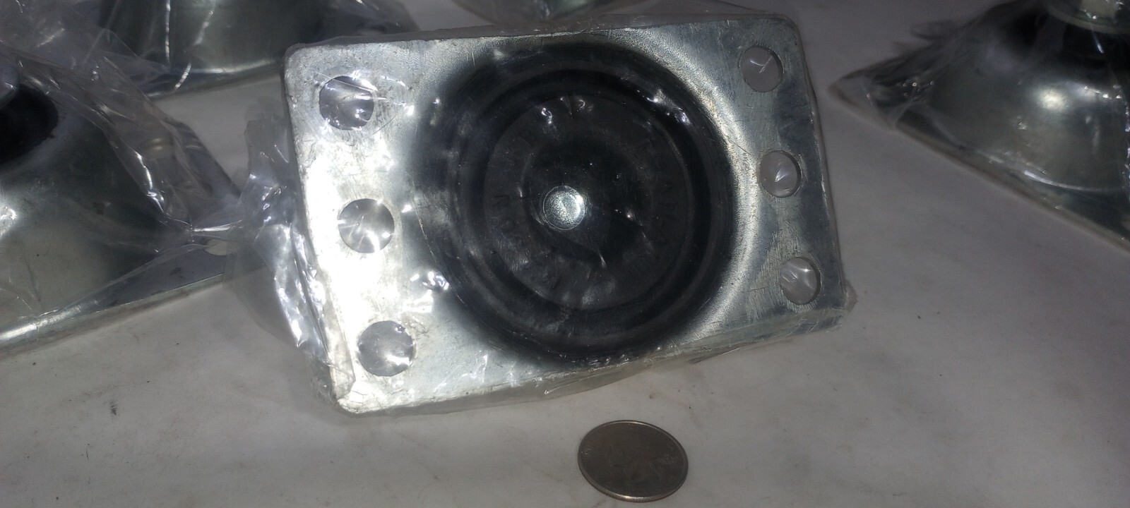 Ten New Mason 5724K41 250 lb. Vibration Damping Mounts 3″ x 5″ x 2″