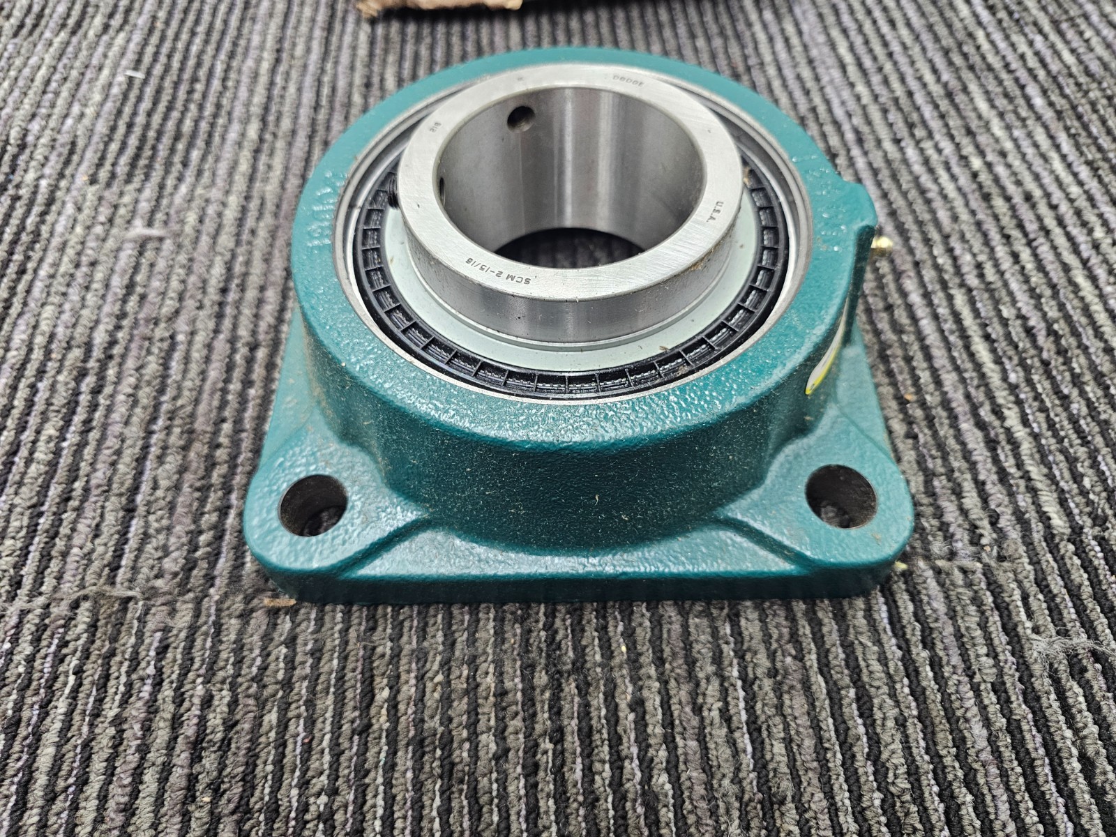 Dodge 126196 F4B-SCM-215 Flange-Mount Ball Bearing 2-15/16 in Bore 4-Bolt Flange