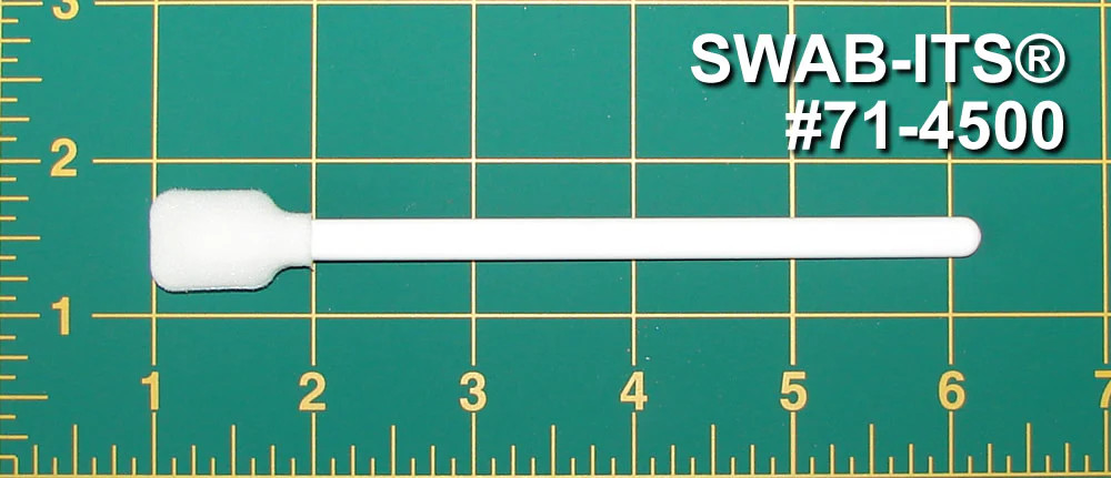 (Bag of 500 Swabs) 71-4500: 5.19” Length Swab with Wide Foam Mitt by Swab-its