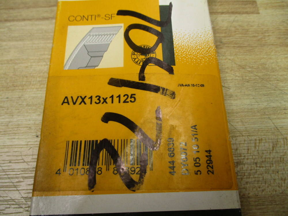 Continental Contitech AVX13X1125 Conti-SF Cogged V-Belt