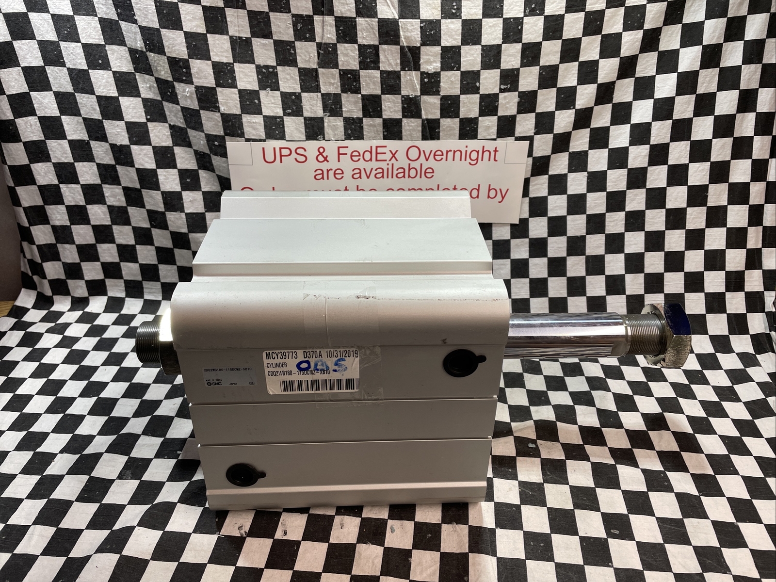 SMC CQ2-Z COMPACT CYLINDER, CDQ2WB180-115DCMZ-XB10, CDQ2WB180115DCMZXB10