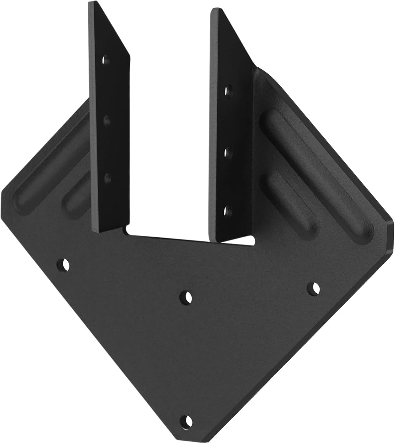 20 Pack Black Hurricane Ties Fit 2X4 Wood Rafters,13 Gauge | Pergola Brackets