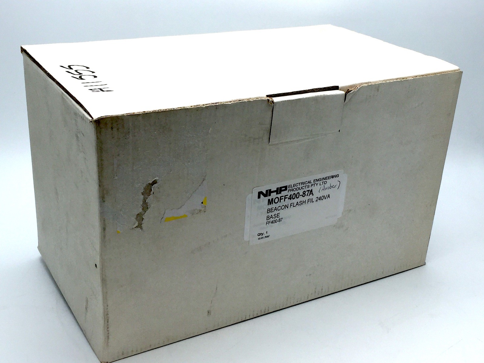 NHP MOFF400-87A Beacon Flash Fil 240VA Base Amber Dome MOFLASH