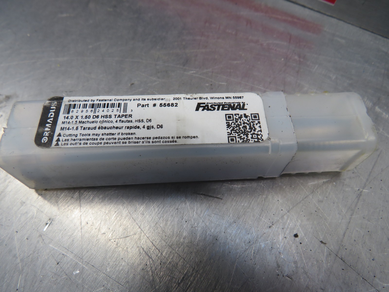 Fastenal 55682 14.0 x 1.50 D6 HSS Taper