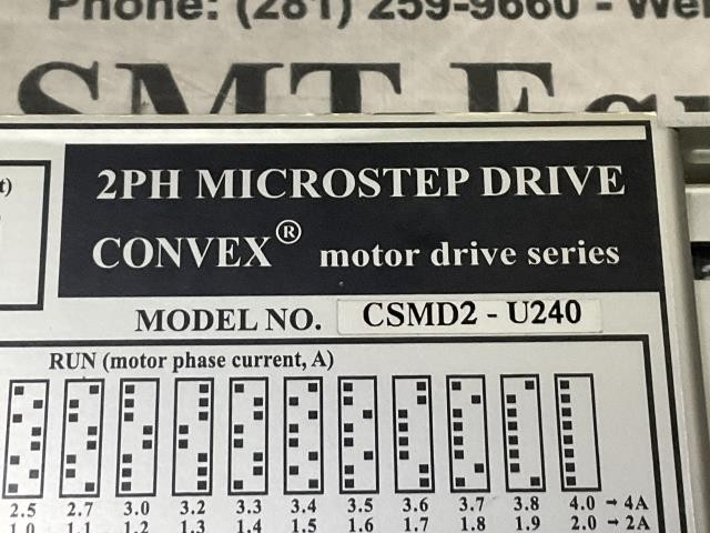 Convex 2PH Microstep Drive – CSMD2-U240 w/Warranty