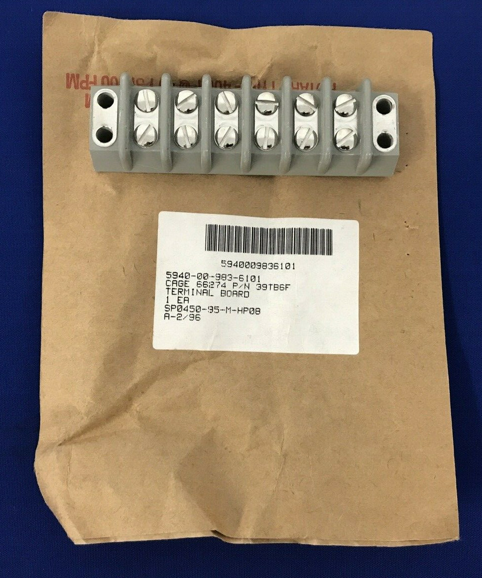 MARCO 39TB6F TERMINAL BOARD 12 SCREW NSN: 5940-00-983-6101