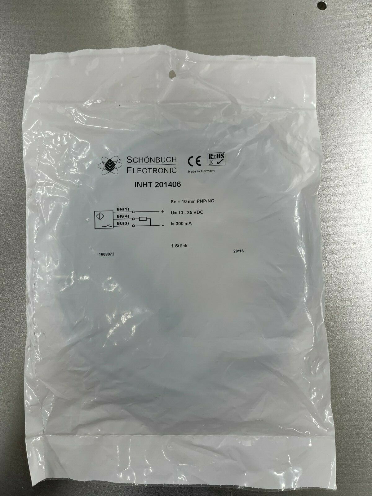 Schonbuch Electronic INHT 201406 proximity switch 