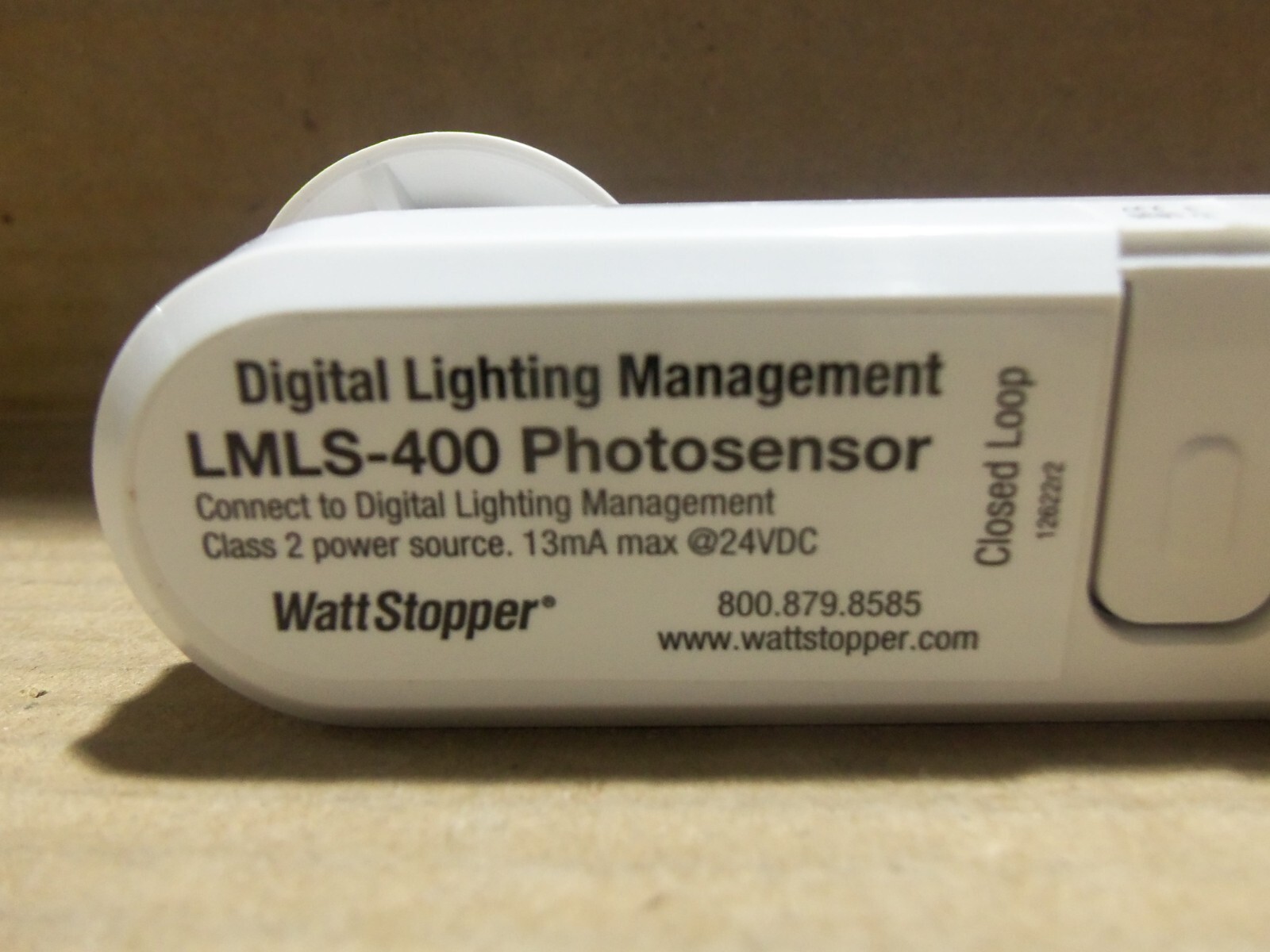 New Wattstopper LMLS-400 Closed Loop Photosensor Single Zone Switching/Dimming