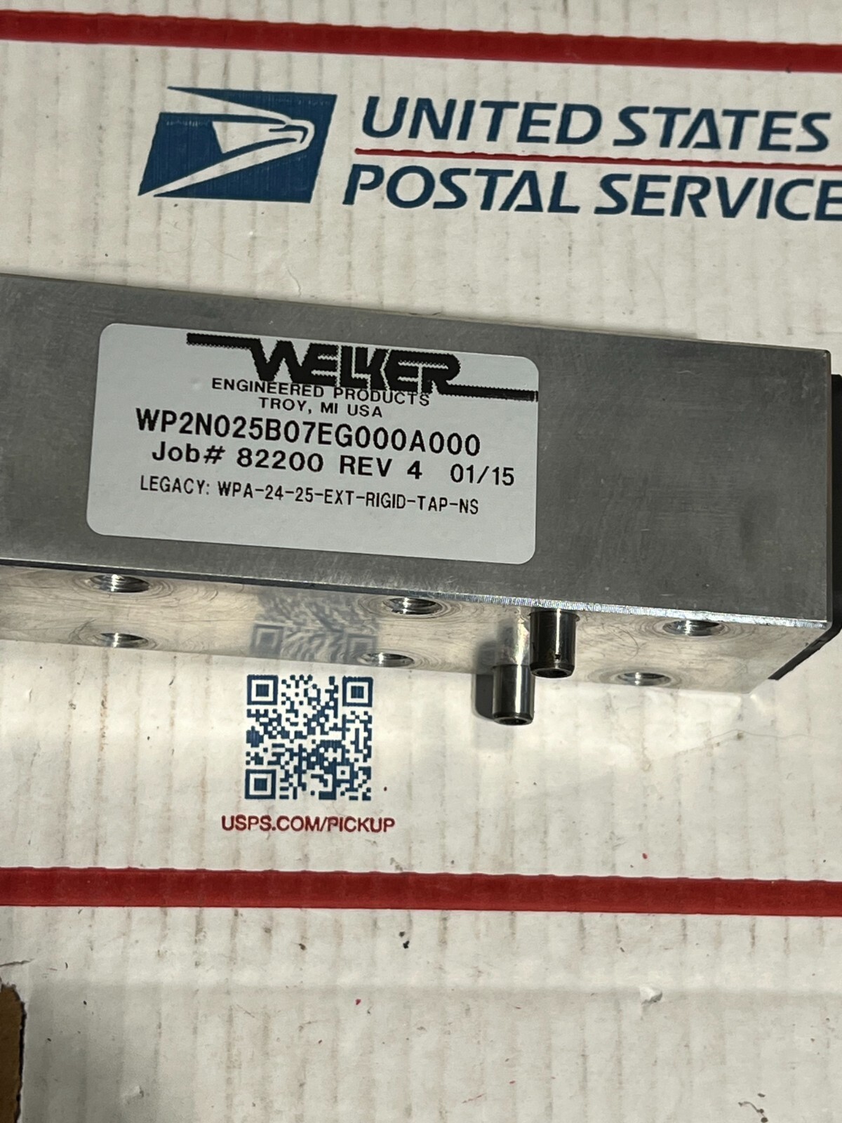 wp2n025b07eg000a000 nos no packaging shelfware wpa-24-25-ext-rigid-tap-ns