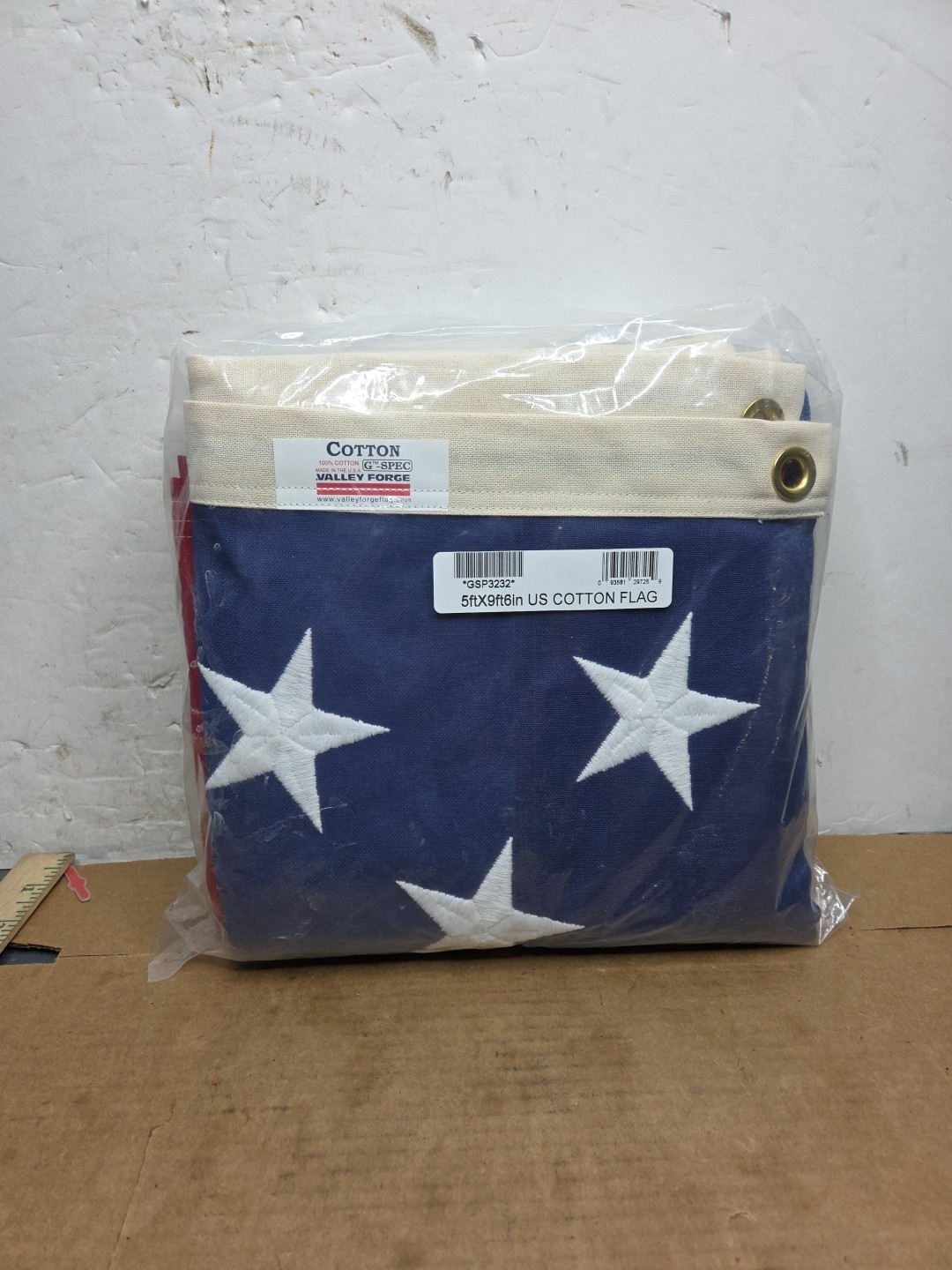 Valley Forge Flag American 5’x 9′ 6″ G-Spec 100% Cotton Flag Gsp3232