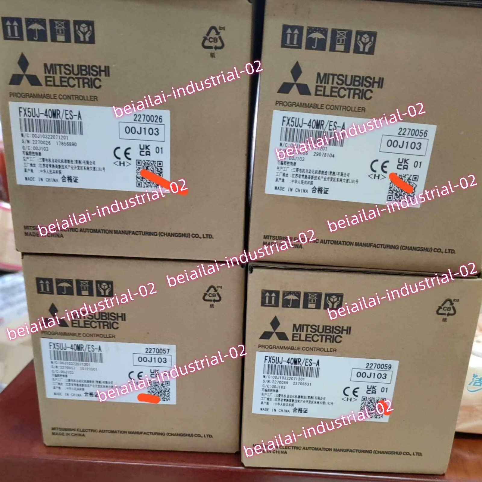 Mitsubishi PLC Module FX5UJ-40MR-ES-A#1pcs new in box