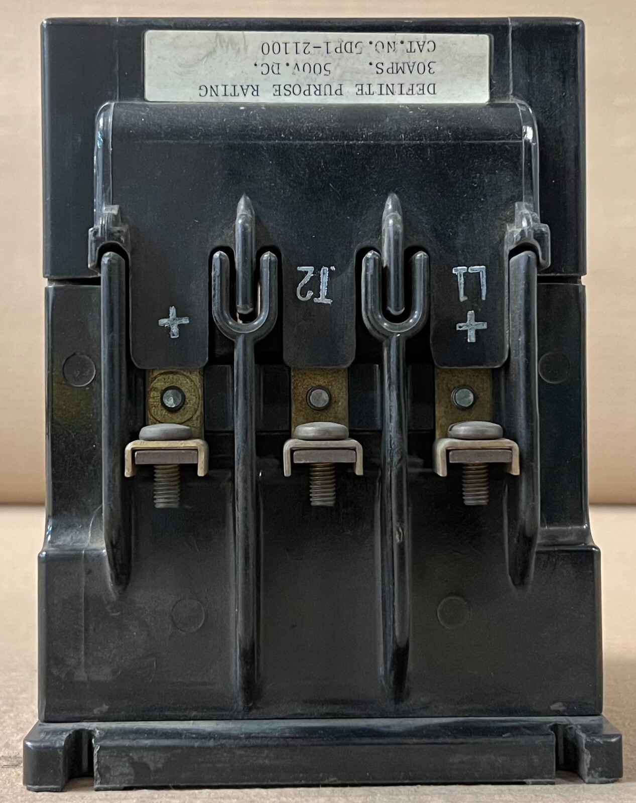 WARD LEONARD 5DP1-21100 DEFINITE PURPOSE CONTACTOR