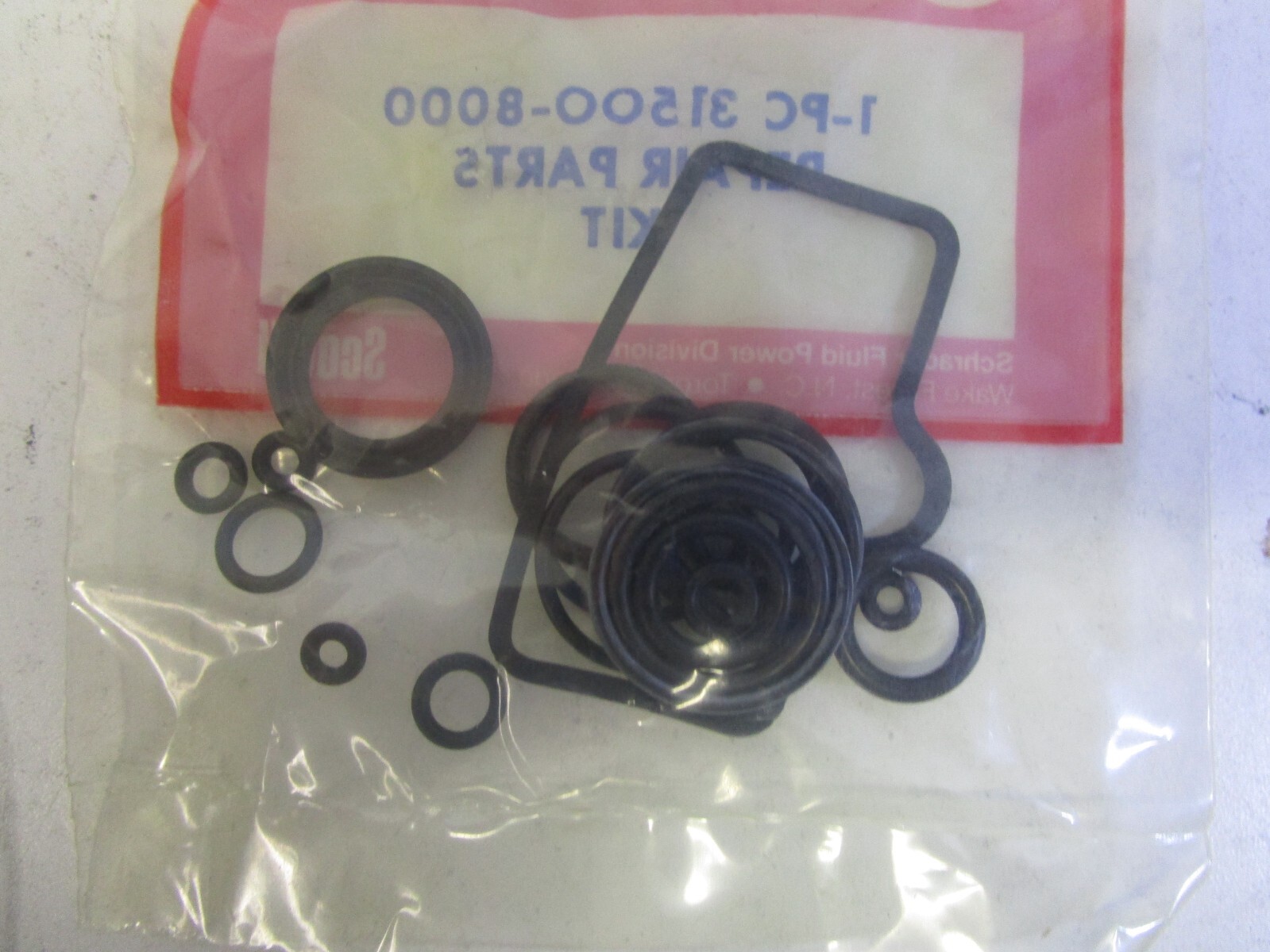 Schrader Bellows repair kit with gaskets and o-rings 31500-8000