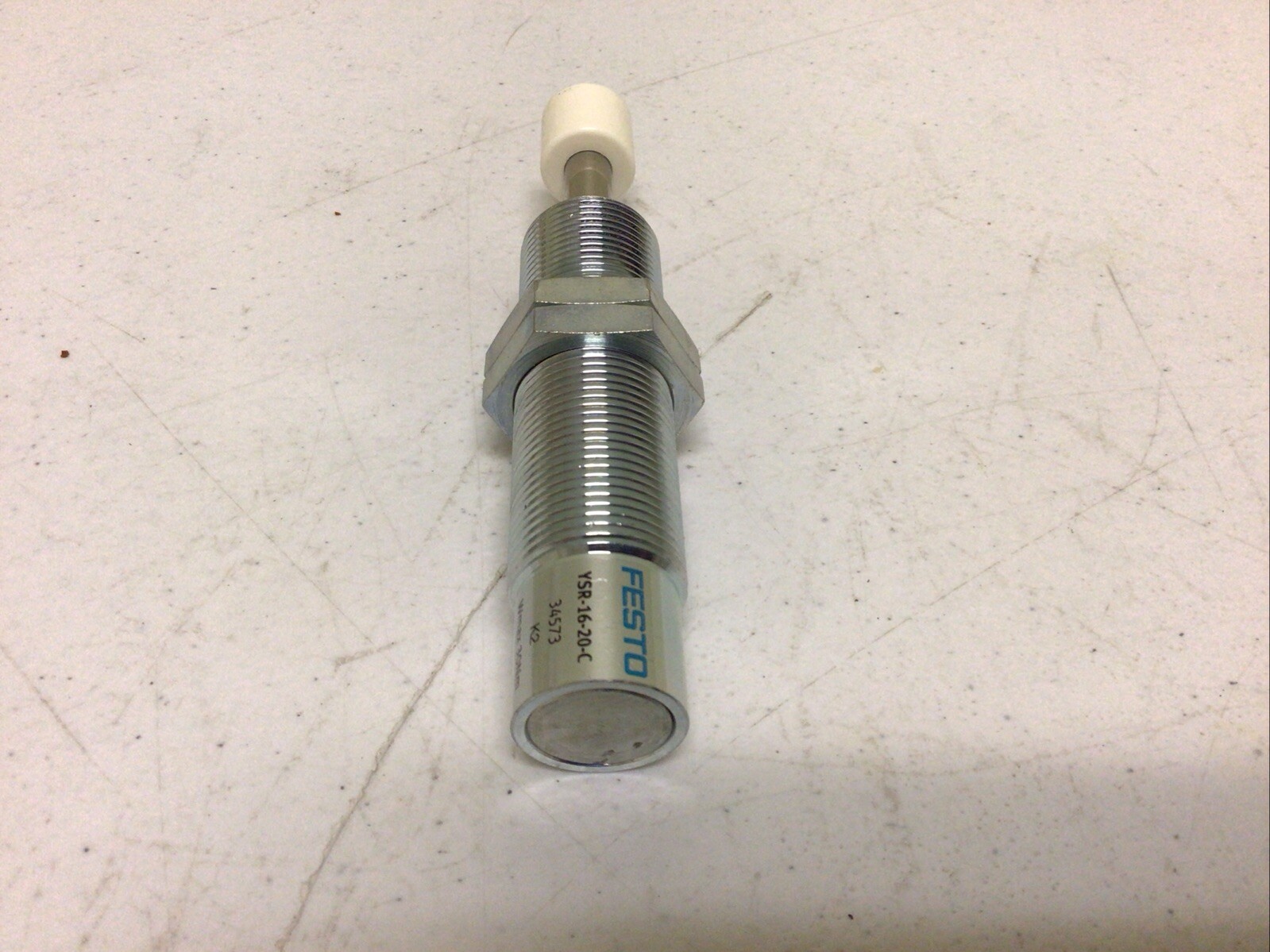 NEW, FESTO YSR-16-20-C SHOCK ABSORBER 12MM BORE 12MM STROKE, FREE SHIPPING