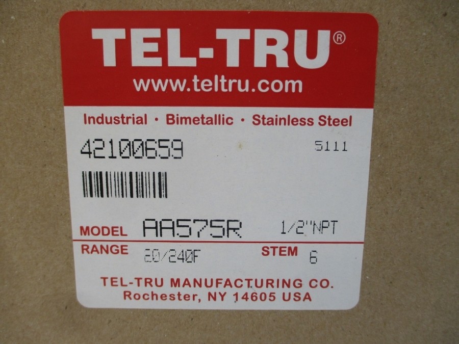 TEL-TRU AA575R 20/240’F 1/2″ STEM6 NSMP