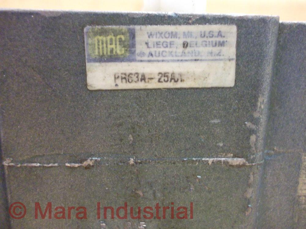 Mac Valves PR63A-25AA Pressure Regulator