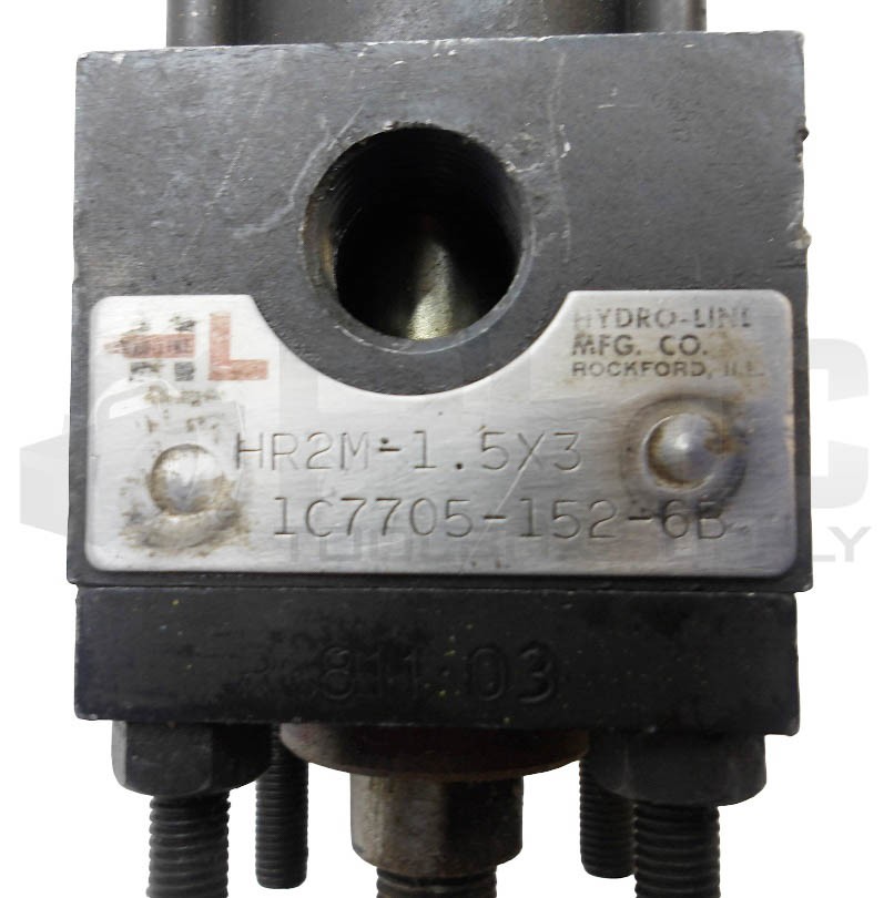 HYDRO-LINE HR2M-1.5X3 1C7705-152-6B HYDRAULIC CYLINDER