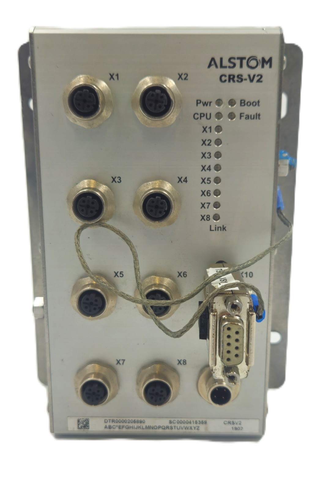 ALSTOM CRS-V2 ETHERNET SWITCH MCON4080-CRS-V2 FAST SHIPPING