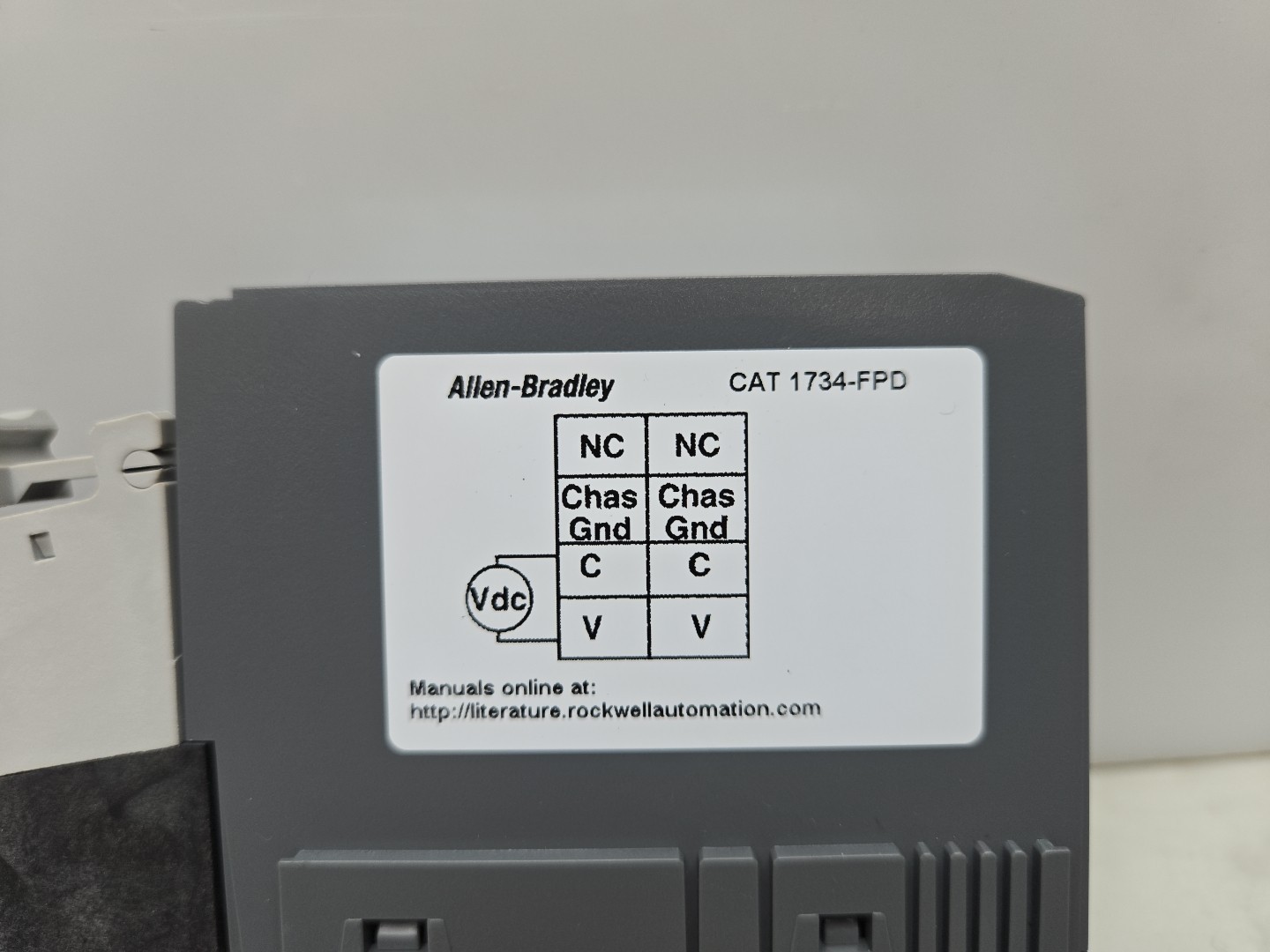 7 Pack Allen Bradley 1734-FPD Point I/O Field Power Distributor Module 1734-RTB