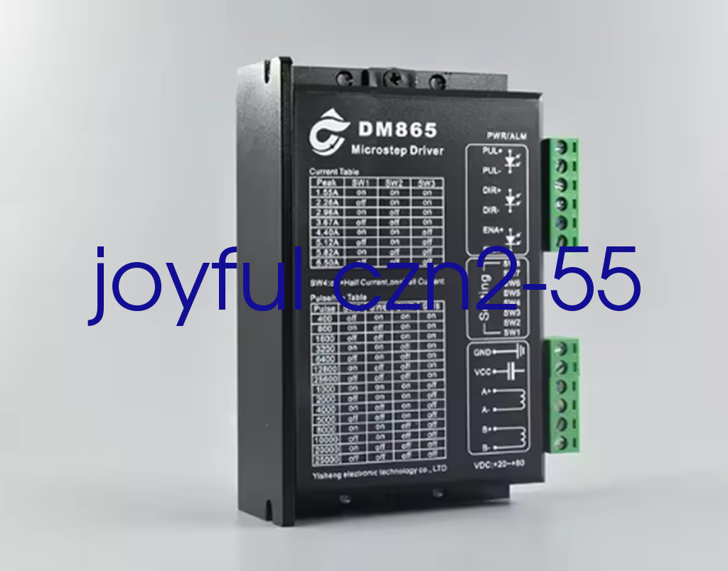 1PC FOR DM865 Stepper Motor Driver 128 Microstepping 6.5A High Current 20-80VDC