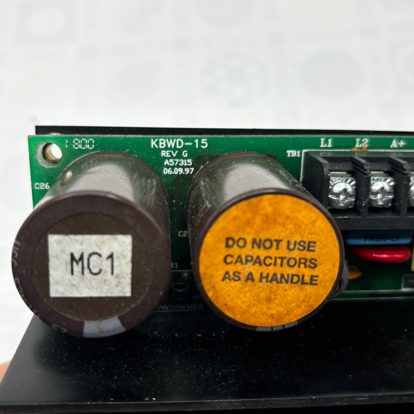 KB ELECTRONICS KBWD-15 (8600) PWM DC MOTOR SPEED CONTROL 115VAC 50/60HZ🔔