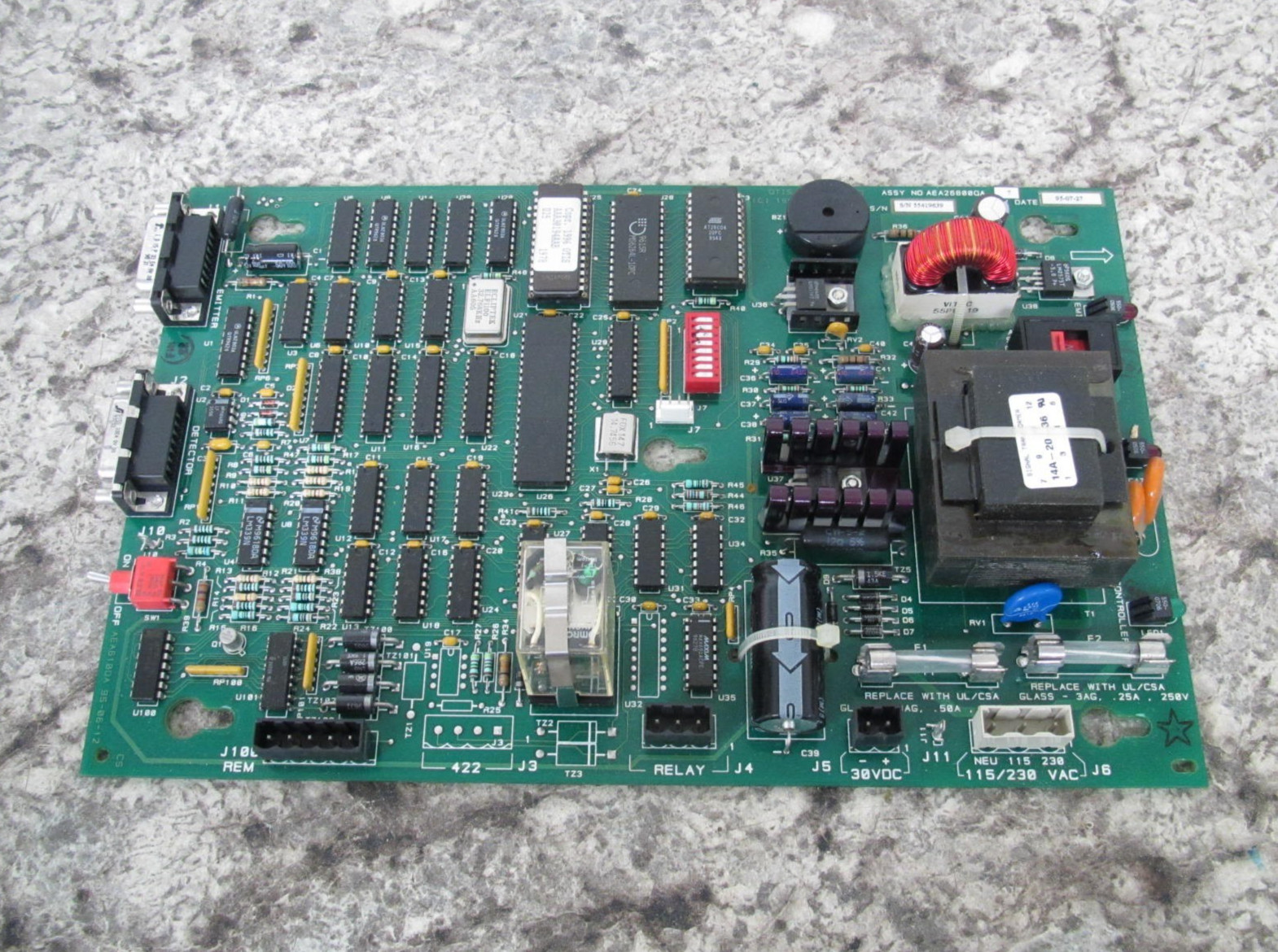 Otis AEA26800QA7 Lambda II Elevator Door Controller Board Used Free Shipping