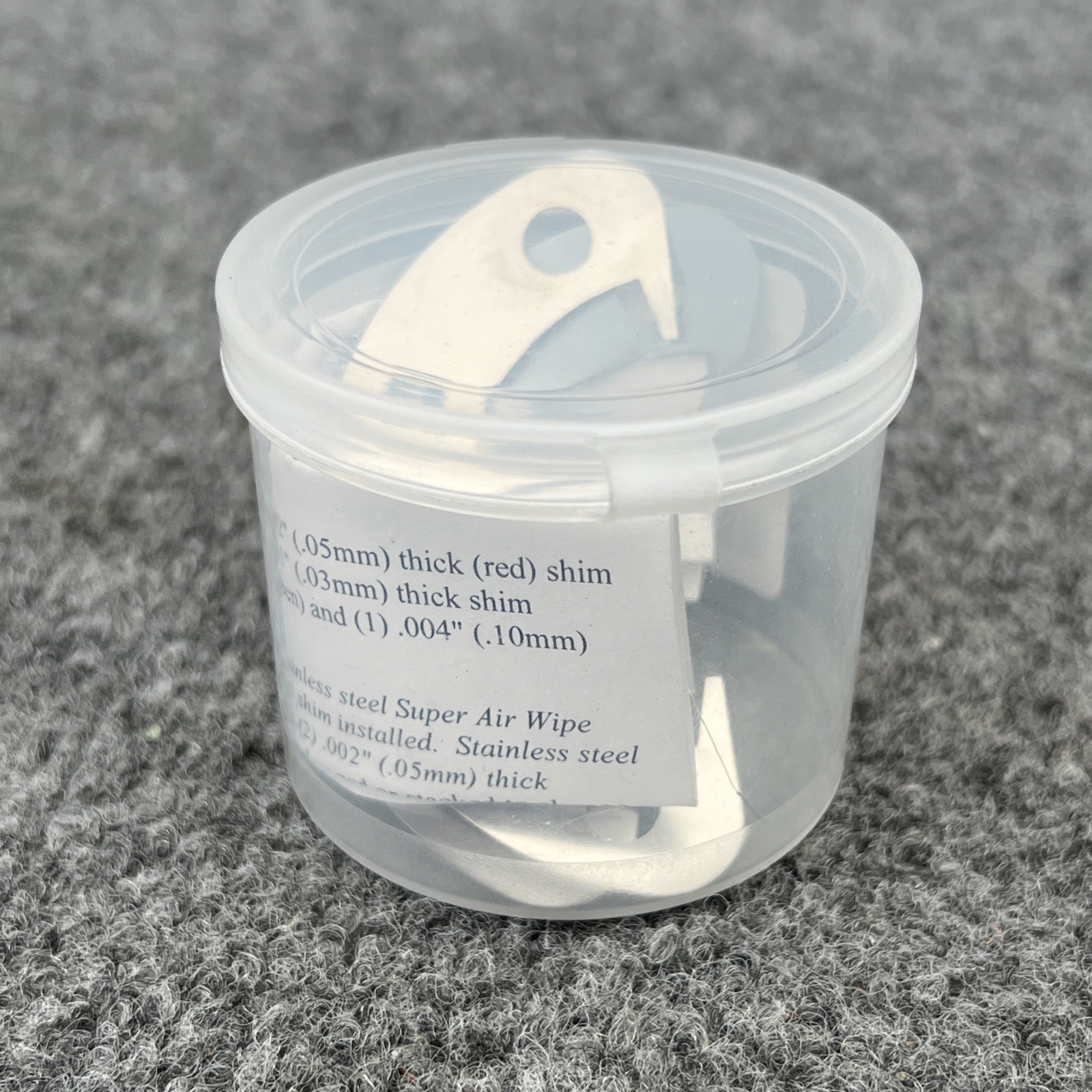 Exair Corp Model 2350SS 1/2″ St. St. Super Air Wipe Shim Set New