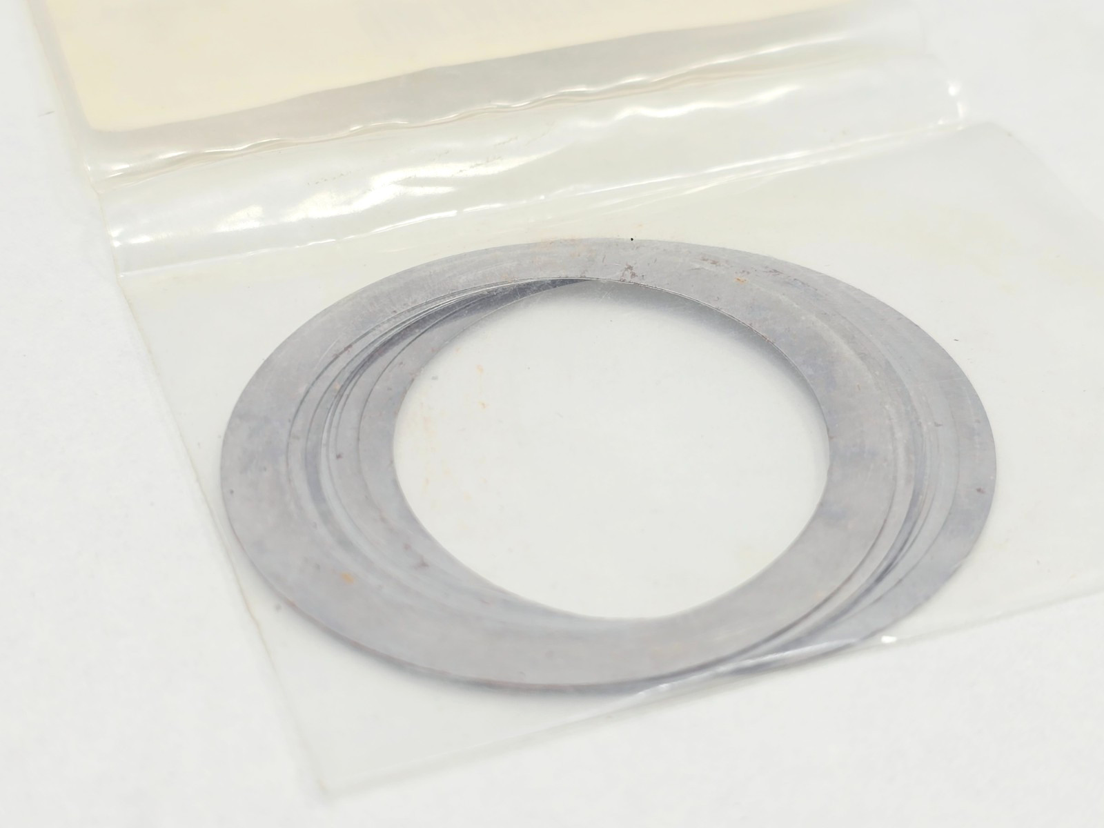 MCMASTER 10 PER/PK 988-SPR STL 40X50X1 SHIM RINGS SPRING STEEL 30171333-1 40PCS
