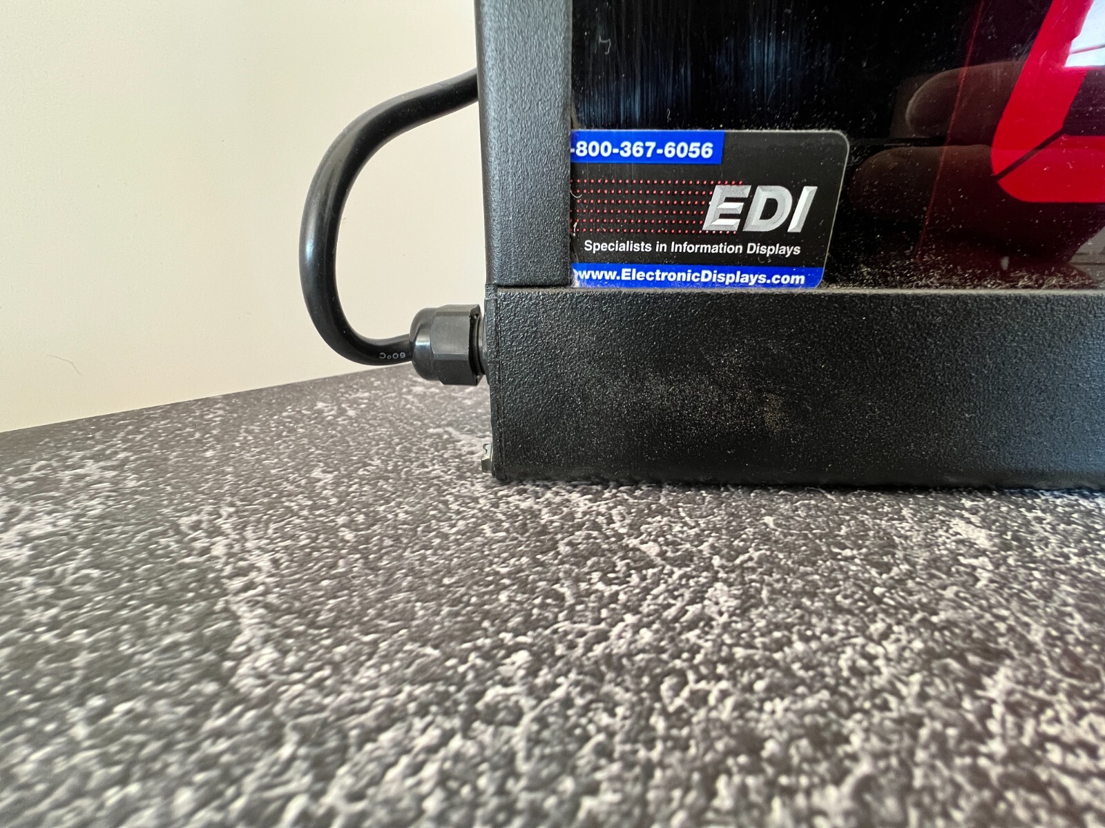 NEW ED406-104-4D-N1 LED Timer 4-Digit EDI Display, 120V Digital Up/Down Counter