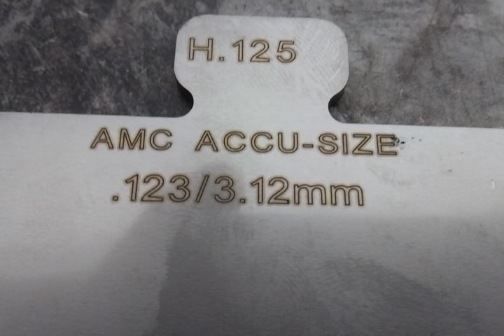 American Metals Co. H300 304 SS Size H Starter Precut Slotted Shim Kit