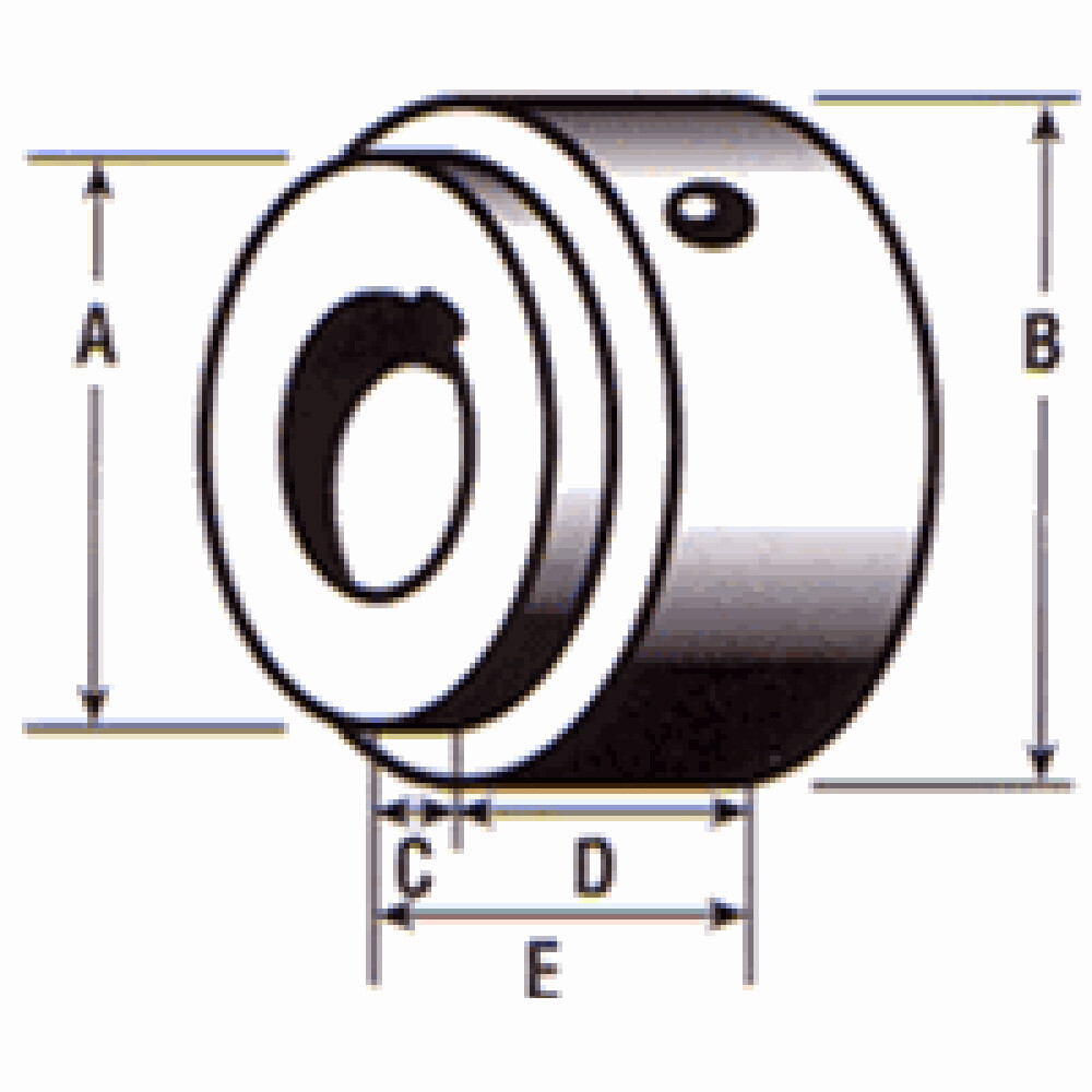 Interchangeable X Series Weld Hub Bore Size 1- 1/2″ Fits “X” type sprockets
