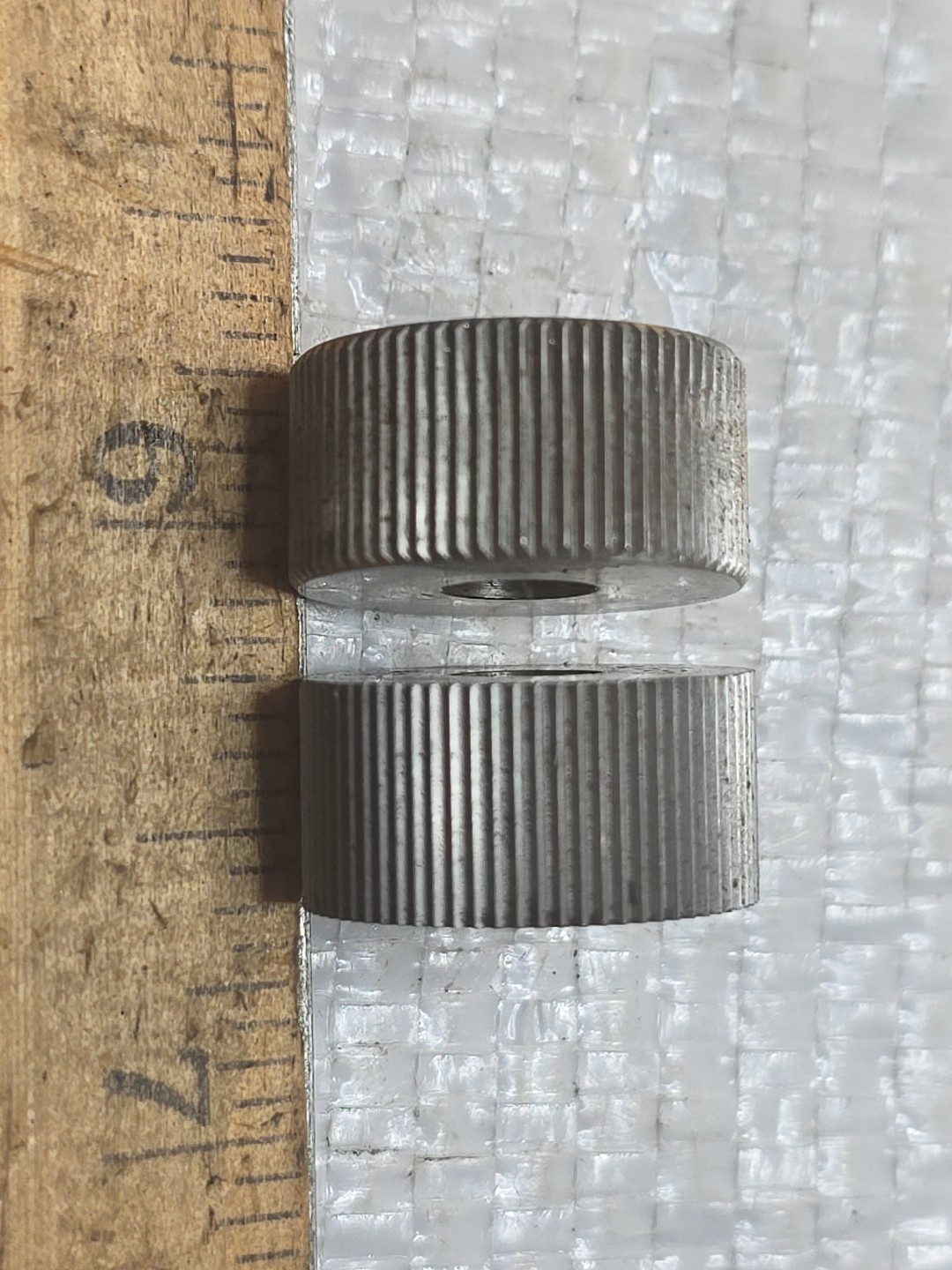 REED AS-30 KNURL WHEEL 3/4″ X 3/8″ X 1/4″ LOT OF 2 NOS