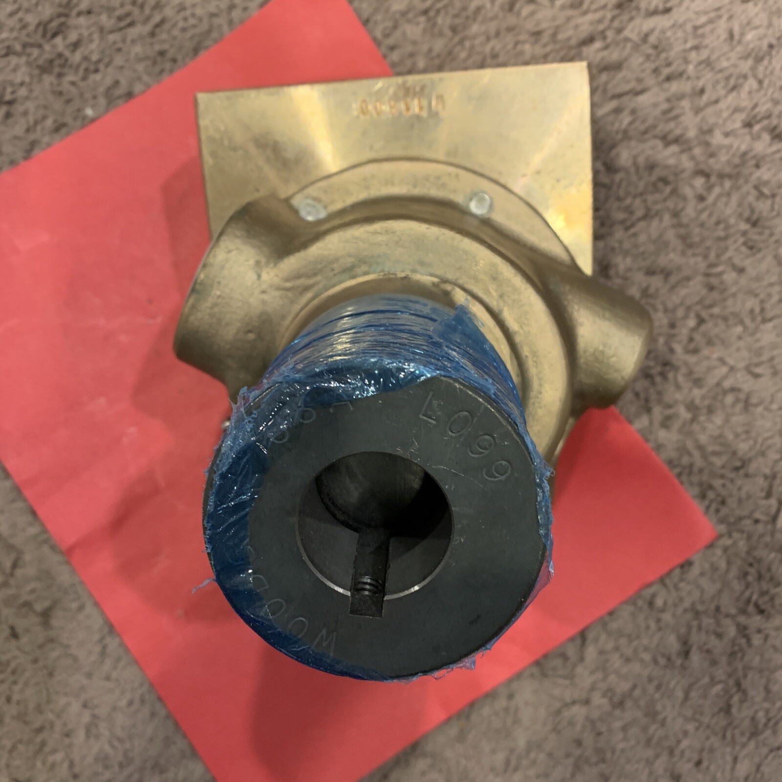 NEW VALMET METSO PAPER Brass ROTARY OSC.DR. MC4-16-4 NOS Italy