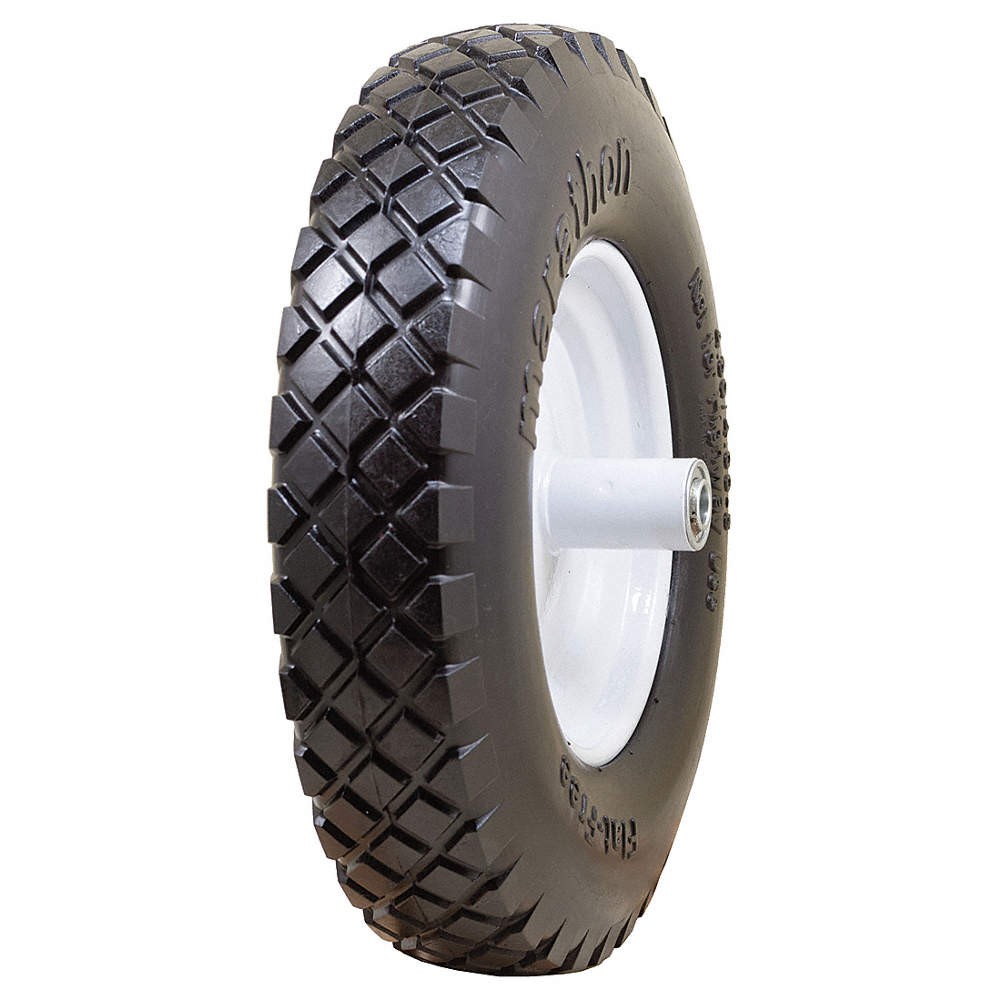 MARASTAR FlatFree Wheel,15 1/2″,500lb,4.80/4.00-8 46G098