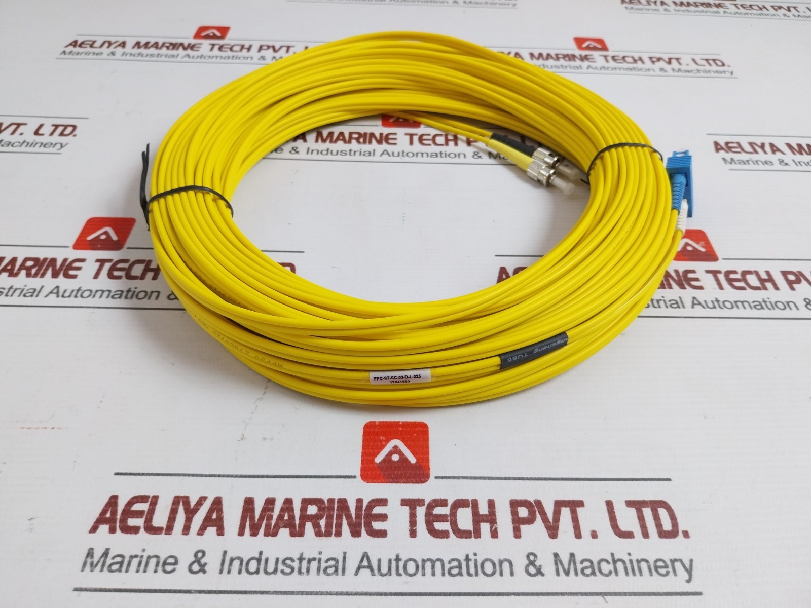 FPC-ST-SC-03-D-L-025 ST-SC Duplex Single Mode Fiber Optic Patch Cable 25M