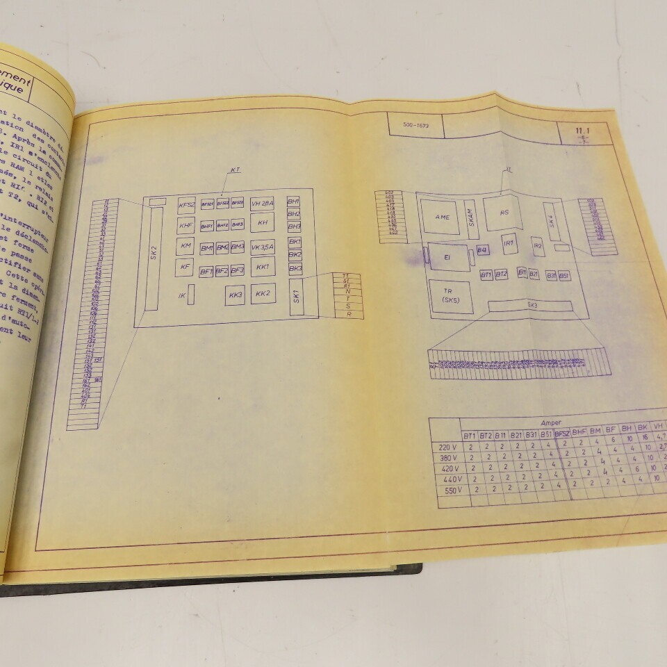 MSZ Hungary KP100-1 French Only Instruction Manual Cylindrical Grinding Machine