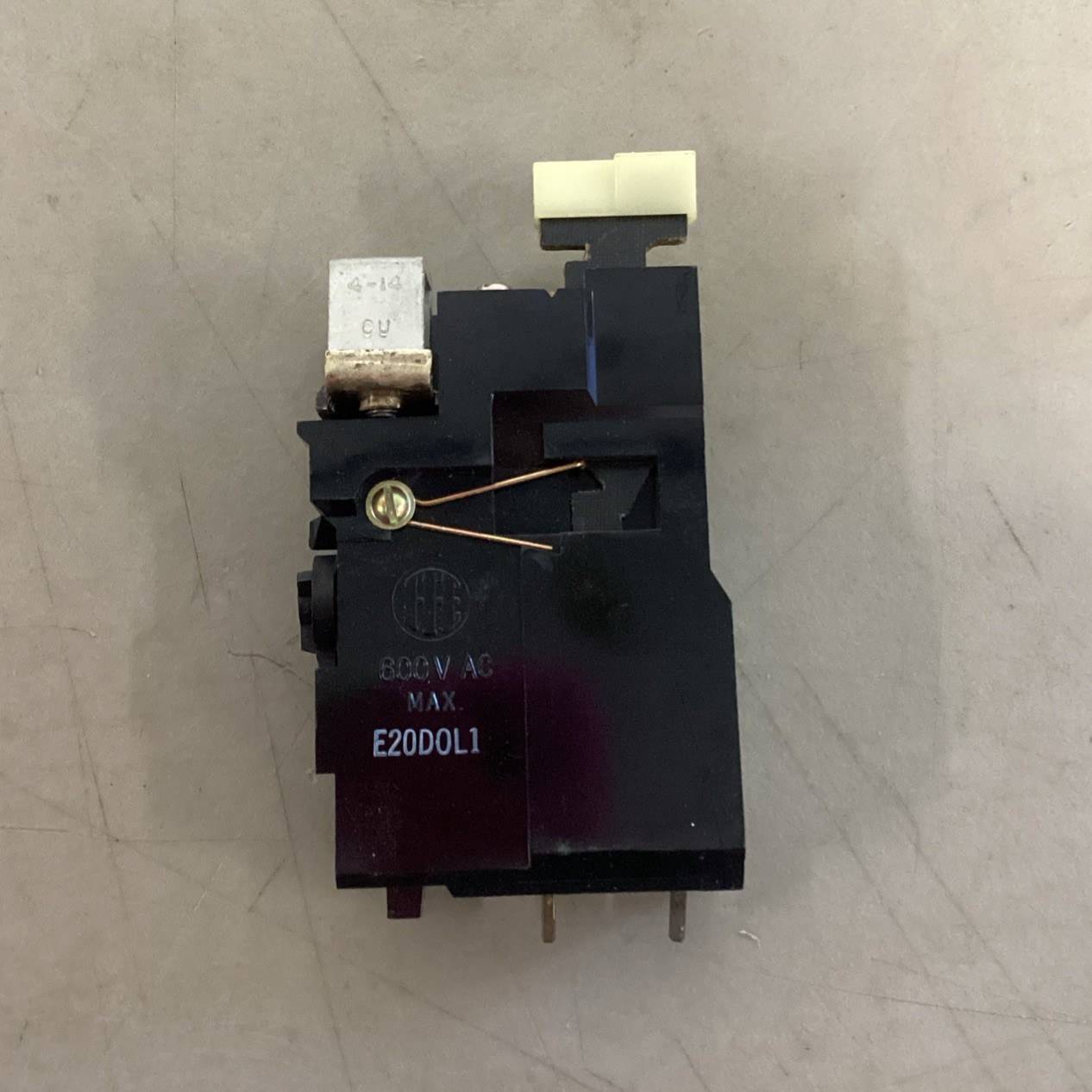 ITE E20D0L1 600VAC Overload Relay Used