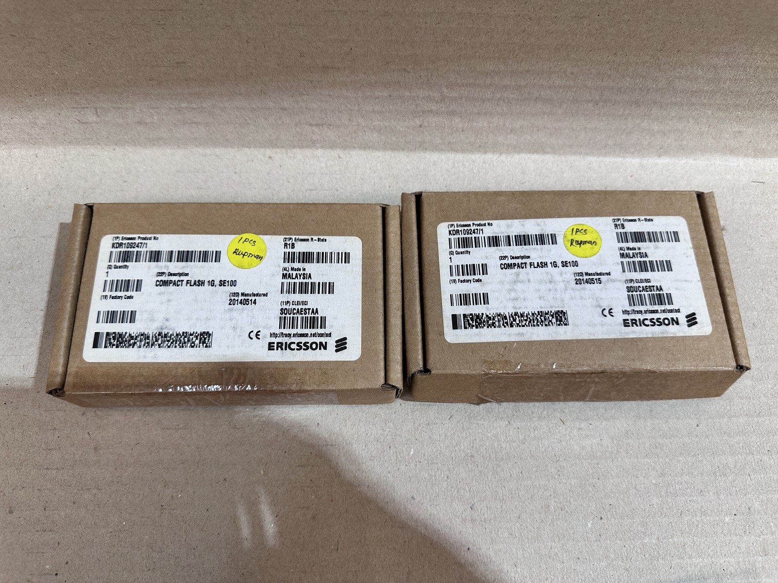 Ericsson KDR109247/1 Compact Flash 1G SE100