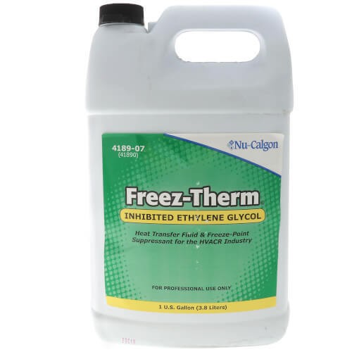 Nu-Calgon Part #4189-07 Freez-Therm Antifreeze 1 Gallon Size Jug