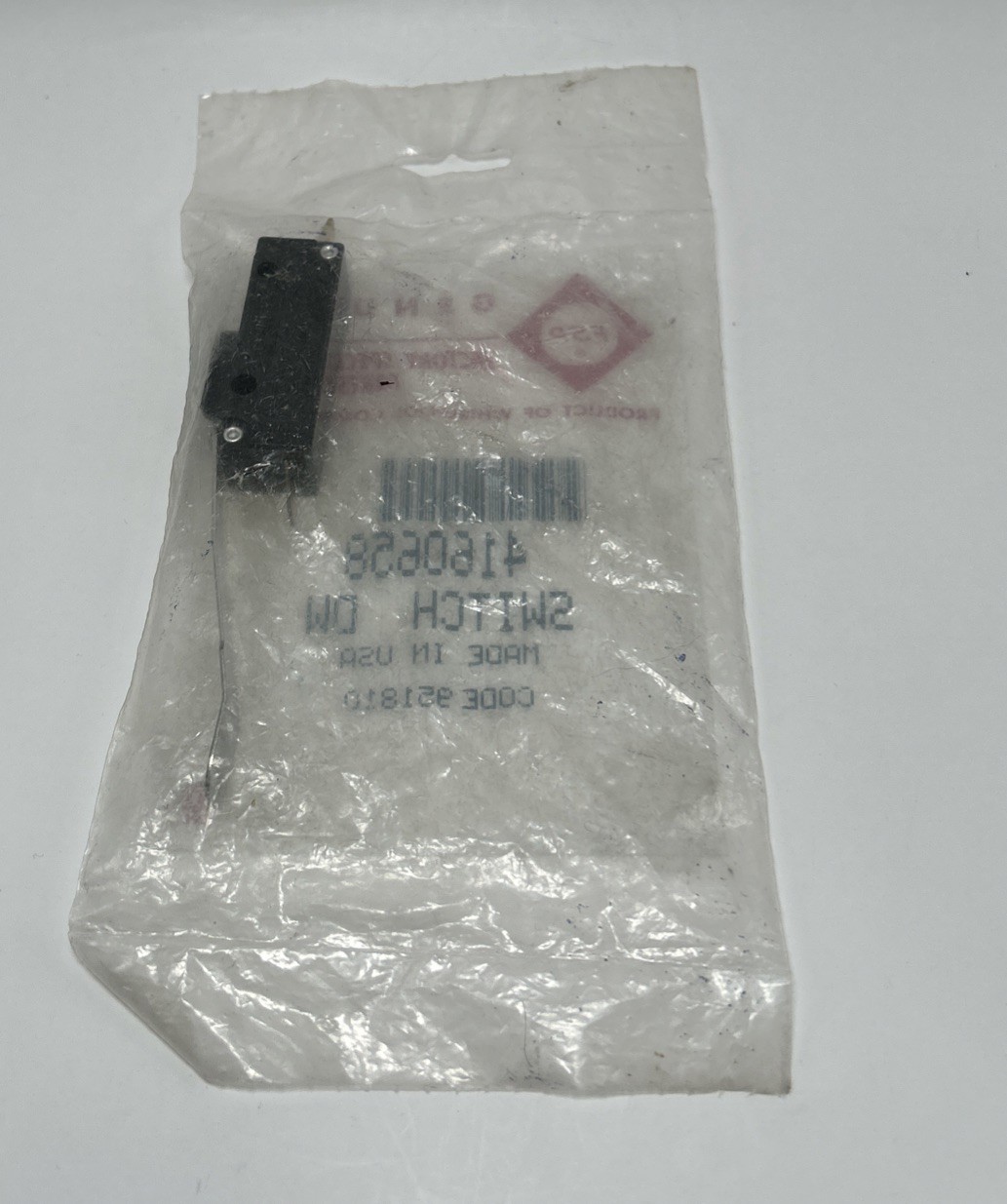 4160658 Whirlpool Dishwasher Switch New.
