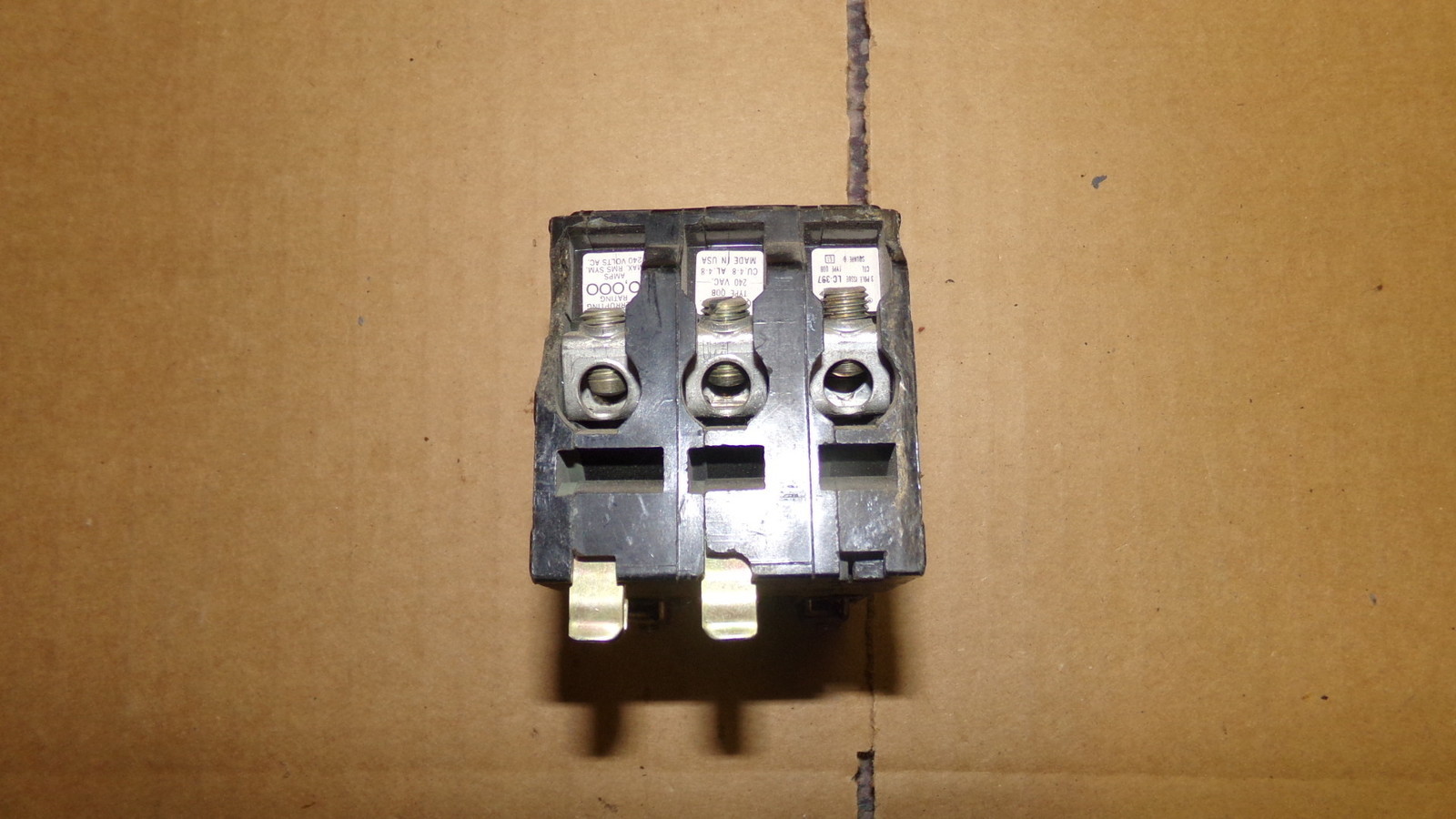 Square D 3-Pole Circuit Breaker 50A Issue LC-397 *FREE SHIPPING*