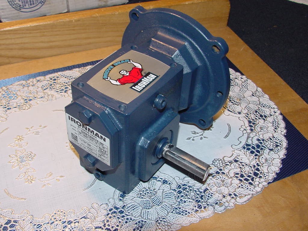 Ironman GR8130076.00, Single-Reduction Worm Gear Speed Reducer, GR-BMQ813-15-L-5