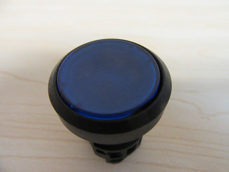 Siemens 3SB3001-0AA51 Furnas Illuminated Blue Push Button Operator Only
