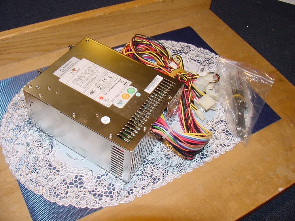 Emacs MRT-6320P, 320-Watt PS/2 size Mini-Redundant Power Supply 90 to 264 VAC