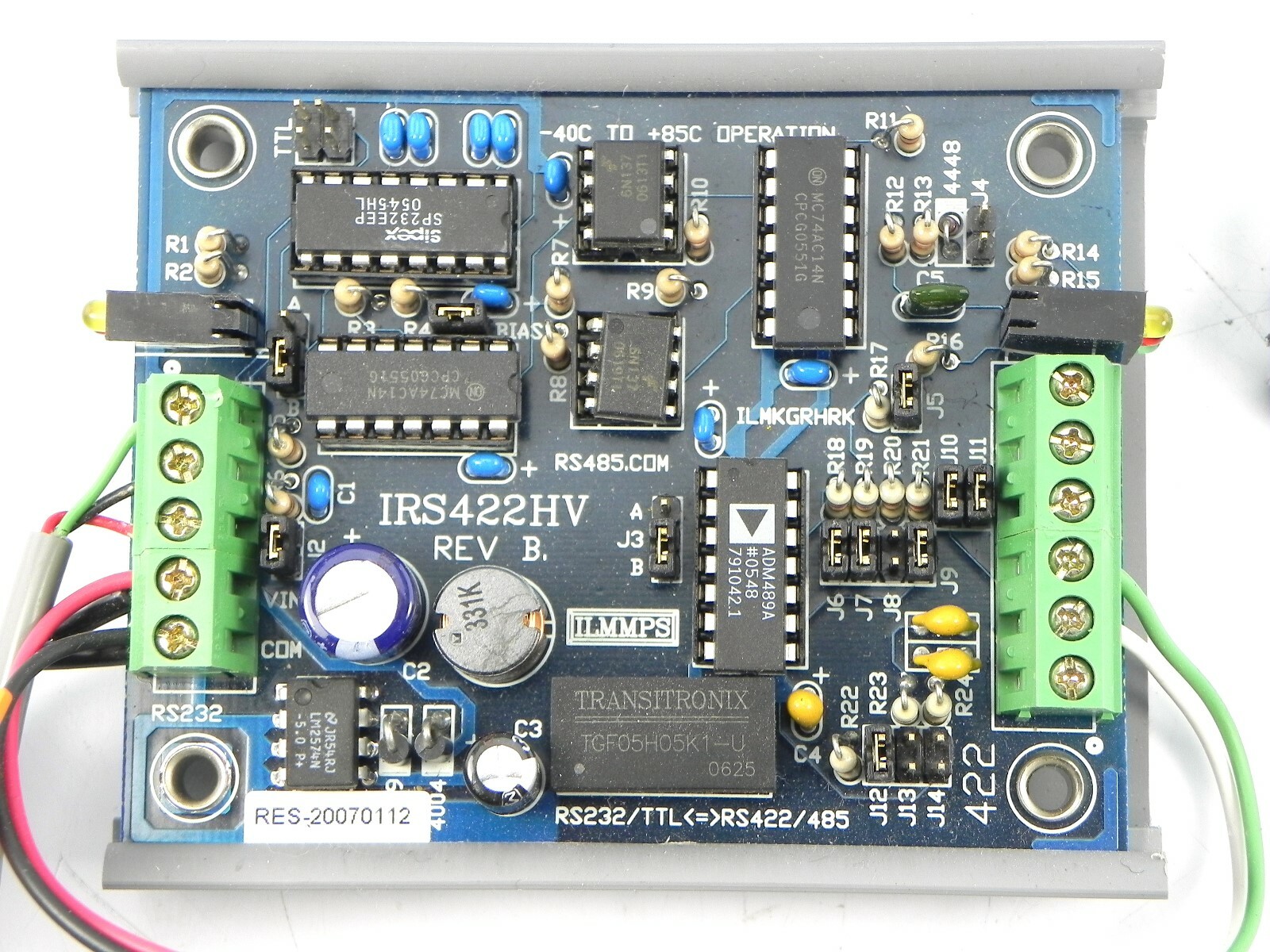 RESmith 422HV RS232<=>RS422 Converter