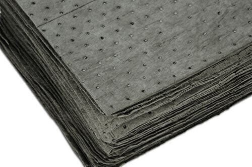 AABACO Environmental Universal Absorbent Pads – Heavy Weight Sheets (100 Per…